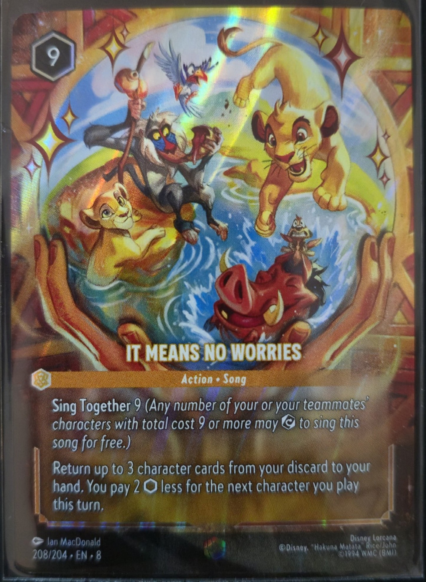 It Means No Worries (Reign of Jafar) ENCHANTED 208/204