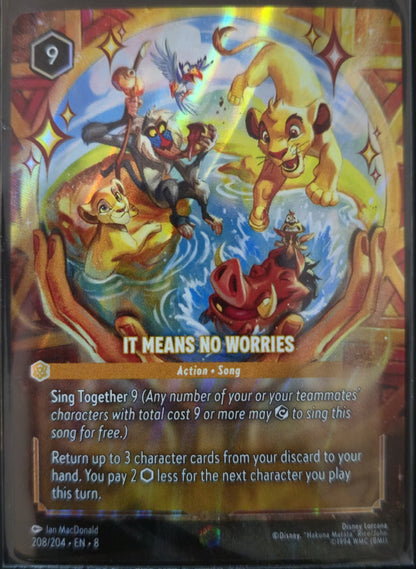 It Means No Worries (Reign of Jafar) ENCHANTED 208/204